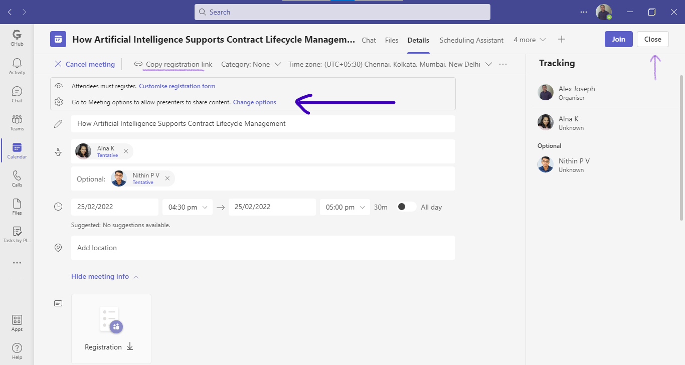 How To Create A inar in Microsoft Teams